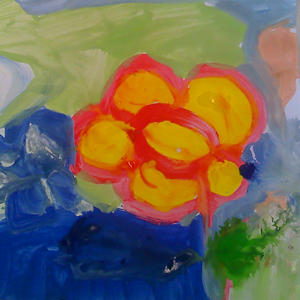 ציור של פרח
